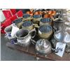Image 2 : Lot of Asst. Silverplate Platters, Cups, Saucers & More