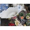 Image 2 : 13-Capodimonte Flower & Vase - 13 X $