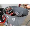 Image 2 : Tub w/Coke Bottles (2)