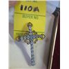 Image 1 : Silver Cross Pendant & Silver Ring