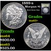 Image 1 : 1889-s Morgan Dollar $1 Graded Select+ Unc By USCG