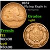 Image 1 : 1857 Flying Eagle Cent 1c Grades vg+