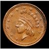 Image 2 : 1864 Union For Ever Civil War Token 1c Grades Select Unc BN
