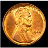 Image 2 : 1944-p Lincoln Cent 1c Grades GEM Unc RB