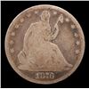 Image 2 : 1876-p Seated Half Dollar 50c Grades vg+
