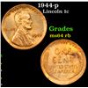 Image 1 : 1944-p Lincoln Cent 1c Grades Choice Unc RB