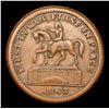 Image 2 : 1863 Union For Ever Civil War Token 1c Grades AU, Almost Unc