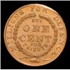Image 3 : 1863 Not One Cent Civil War Token FR-43/388a 1c Grades Choice Unc BN