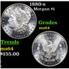 Image 1 : 1880-s Morgan Dollar $1 Grades Choice Unc