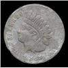 Image 2 : 1863 Indian Grocer Civil War Token 1c Grades vf+