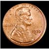 Image 2 : 1970-d Lincoln Cent Mint Error 1c Grades GEM Unc BN