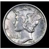 Image 2 : 1928-p Mercury Dime 10c Grades Choice AU/BU Slider
