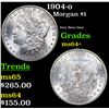 Image 1 : 1904-o Morgan Dollar $1 Grades Choice+ Unc