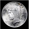 Image 2 : 1925-p Peace Dollar $1 Grades Select+ Unc