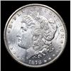 Image 2 : 1878-cc Morgan Dollar $1 Graded ms63 By SEGS