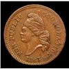 Image 2 : 1863 Knickerbocker Currency Civil War Token 1c Grades Select AU