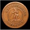 Image 3 : 1863 Knickerbocker Currency Civil War Token 1c Grades Select AU