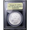 Image 4 : ***Auction Highlight*** 1879-s Rev '78 Top 100 Morgan Dollar $1 Graded Select Unc By USCG (fc)