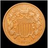 Image 2 : 1871 Two Cent Piece 2c Grades vf++