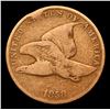 Image 2 : 1858 SL Flying Eagle Cent 1c Grades f+