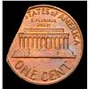 Image 3 : 1964-p Lincoln Cent Mint Error 1c Grades Choice Unc BN
