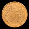 Image 2 : 1867 Two Cent Piece 2c Grades xf+