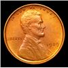 Image 2 : 1909-p Lincoln Cent 1c Grades Choice Unc RD