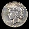 Image 2 : 1927-d Peace Dollar $1 Grades Select Unc