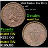 Image 1 : 1864 Union For Ever Civil War Token 1c Grades Select Unc BN