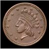 Image 2 : 1864 Union For Ever Civil War Token 1c Grades Select Unc BN