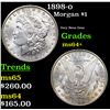 Image 1 : 1898-o Morgan Dollar $1 Grades Choice+ Unc