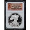 Image 2 : Proof NGC 2012-s Silver Eagle Dollar 75th Anniversary $1 Graded pr69 DCAM By NGC