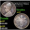 Image 1 : Proof No Date Joannes XXIII Pont Max Religious Token Grades GEM++ Proof