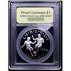 Image 2 : Proof 1994-S World Cup Modern Commem Dollar $1 Graded GEM++ Proof Deep Cameo By USCG