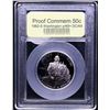 Image 2 : Proof 1982-S Washington Modern Commem Half Dollar 50c Graded GEM++ Proof Deep Cameo By USCG