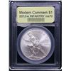 Image 2 : 2012-w INFANTRY Modern Commem Dollar $1 Graded ms70, Perfection By USCG