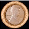 Image 2 : Mixed small cents 1c orig shotgun roll, 1915-d Wheat Cent, 1896 Indian Cent other end, Brinks Wrappe