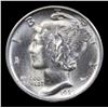 Image 2 : 1927-d Mercury Dime 10c Graded ms63 By SEGS
