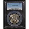 Image 2 : PCGS 1960-p Franklin Half Dollar 50c Graded ms64 By PCGS