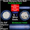 Image 1 : Buffalo Nickel Shotgun Roll in Old Bank Style 'Bell Telephone'  Wrapper 1920 & s Mint Ends
