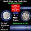 Image 1 : Buffalo Nickel Shotgun Roll in Old Bank Style 'Bell Telephone'  Wrapper 1925 &s Mint Ends