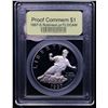 Image 2 : Proof 1997-S Robinson Modern Commem Dollar $1 Graded GEM++ Proof Deep Cameo By USCG
