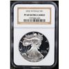 Image 2 : Proof NGC 2002-w Silver Eagle Dollar $1 Graded pr69 DCAM By NGC