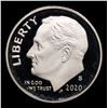 Image 2 : Proof 2020-s Roosevelt Dime 10c Grades GEM++ Proof Deep Cameo