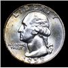 Image 2 : 1958-d Washington Quarter 25c Grades Choice Unc