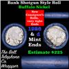 Image 1 : Buffalo Nickel Shotgun Roll in Old Bank Style 'Bell Telephone'  Wrapper 1926 & d Mint Ends