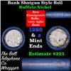 Image 1 : Buffalo Nickel Shotgun Roll in Old Bank Style 'Bell Telephone'  Wrapper 1926 &s Mint Ends