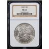 Image 2 : NGC 1904-o Morgan Dollar $1 Graded ms64 By NGC