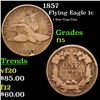 Image 1 : 1857 Flying Eagle Cent 1c Grades f+