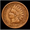 Image 2 : 1909-s Indian Cent 1c Grades vf+